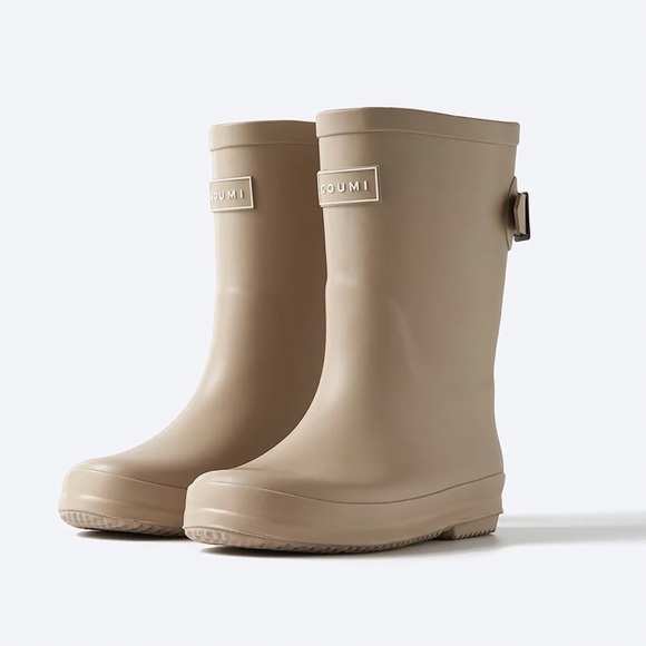 Goumi Other - Goumi Kids Tan Rain Muddies Rainboots